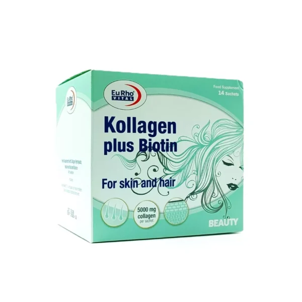 ساشه کلاژن پلاس بیوتین یوروویتال