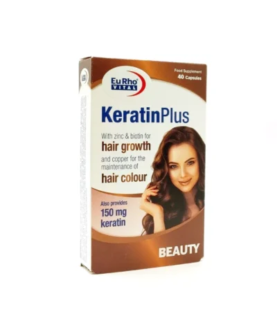 کپسول ژلاتینی نرم کراتین پلاس یوروویتال