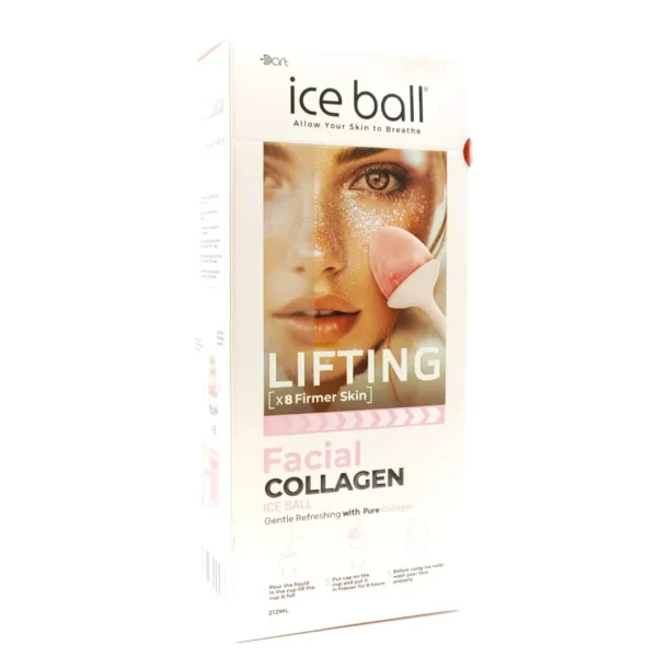 ژل آبرسان کلاژن لیفتینگ صورت آیس بال