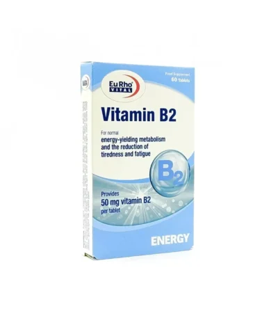 قرص ویتامین B2 یوروویتال 60 عدد