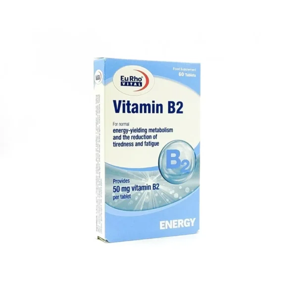 قرص ویتامین B2 یوروویتال 60 عدد