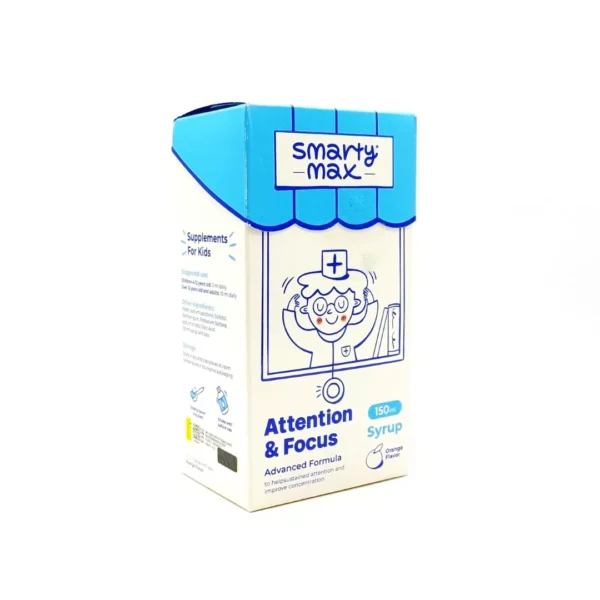 شربت اتنشن و فوکوس اسمارتی مکس 150 میلی لیتر