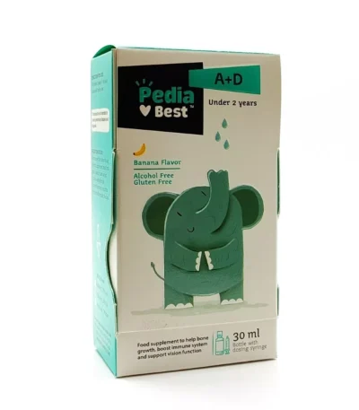 قطره ویتامین آ+د پدیابست