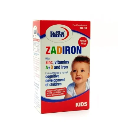 قطره خوراکی زادیرون یوروویتال 30 میلی لیتر