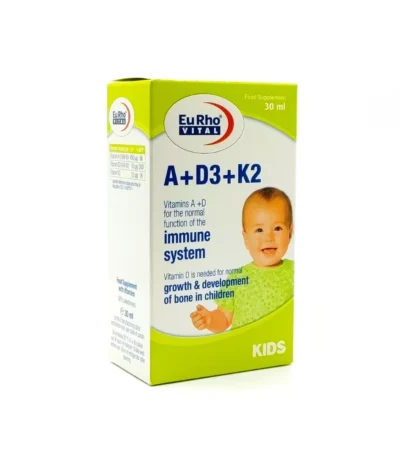 قطره خوراکی آ و د3 و کا2 کودکان یوروویتال