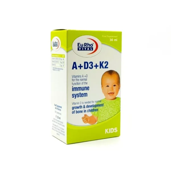 قطره خوراکی آ و د3 و کا2 کودکان یوروویتال