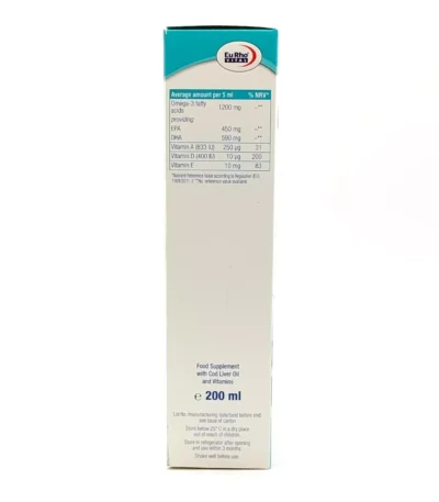 شربت امگا 3 پلاس یوروویتال