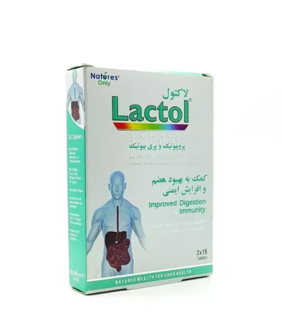 قرص لاکتول نیچرز اونلی ۳۰ عدد