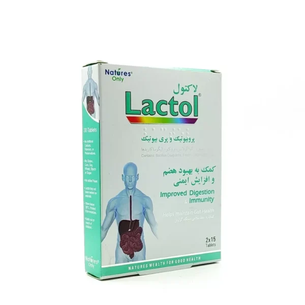 قرص لاکتول نیچرز اونلی ۳۰ عدد
