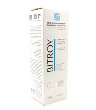 بیتروی شامپو حیات بخش حاوی روغن آرگان مناسب موی رنگ شده 200 میلی لیتر