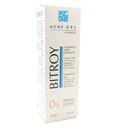ژل مناسب پوست های چرب و جوش دار بیتروی