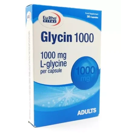 کپسول گلایسین 1000 میلی گرم یوروویتال 30 عددی