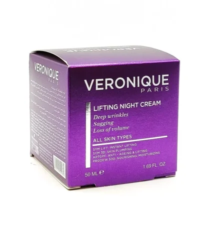 کرم لیفتینگ شب ورونیک مناسب انواع پوست 50 میلی لیتر
