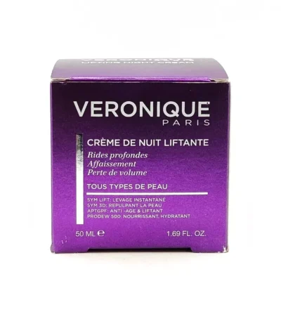کرم لیفتینگ شب ورونیک مناسب انواع پوست 50 میلی لیتر