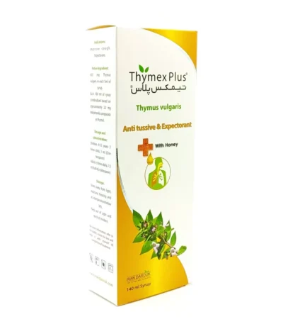 شربت گیاهی تیمکس پلاس ضد سرفه و خلط آور ایران داروک