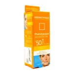 فلوئید ضد آفتاب بی رنگ پوست قرمز و حساس SPF50 درماتیپیک 40 میلی لیتر