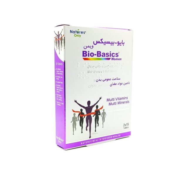 قرص مولتی ویتامین بایوبیسیکس نیچرز اونلی مخصوص بانوان 30 عدد
