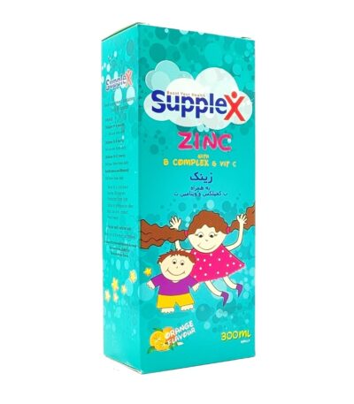 شربت زینک همراه ب کمپلکس و ویتامین سی ساپلکس