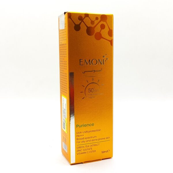 فلوئید ضد آفتاب SPF50 پوست چرب و مستعد آکنه امونی 50 میلی لیتر