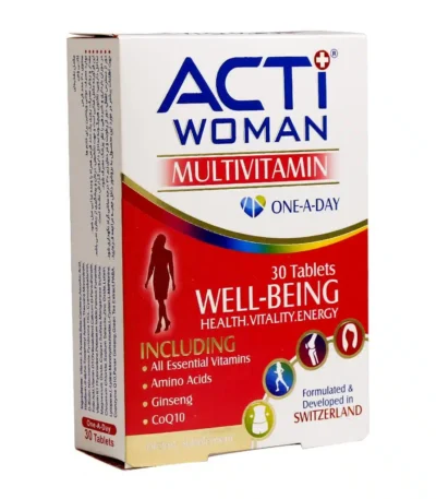 قرص مولتی ویتامین اکتی وومن ابیان دارو
