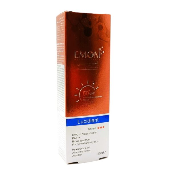 کرم ضد آفتاب رنگی لوسیدینت SPF50 امونی