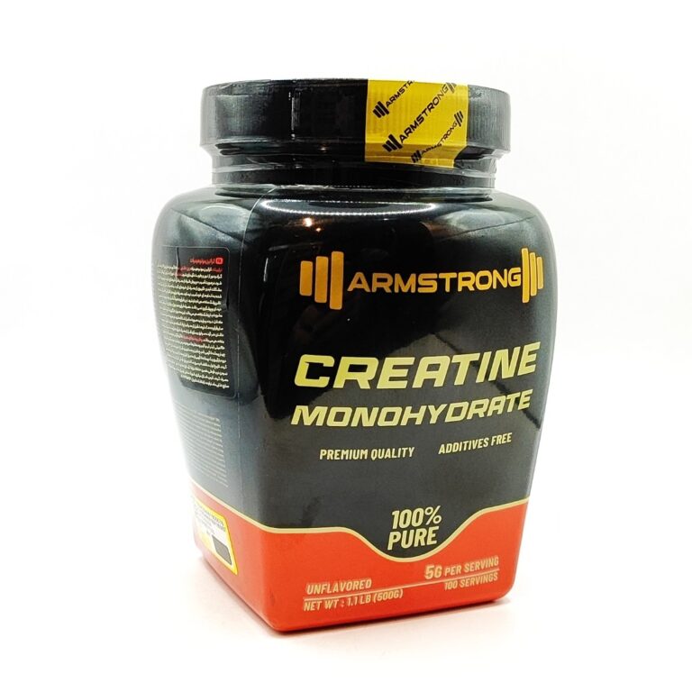 پودر کراتین مونوهیدرات آرمسترانگ 500 گرم