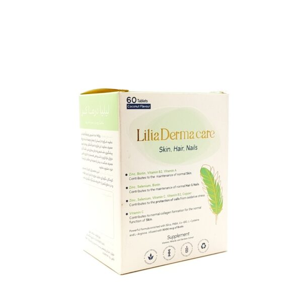 قرص لیلیادرماکر تچرا فارمد 60 عدد