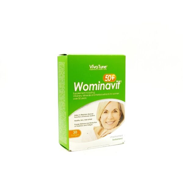 کپسول نرم ومیناویت بالای ۵۰ سال ویواتیون ۳۰ عددی