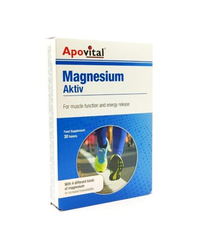قرص منیزیم اکتیو آپوویتال 30 عدد