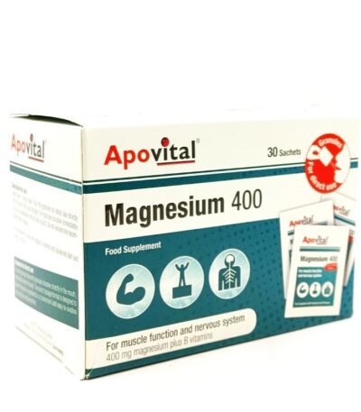 ساشه منیزیم 400 آپوویتال 30 عدد