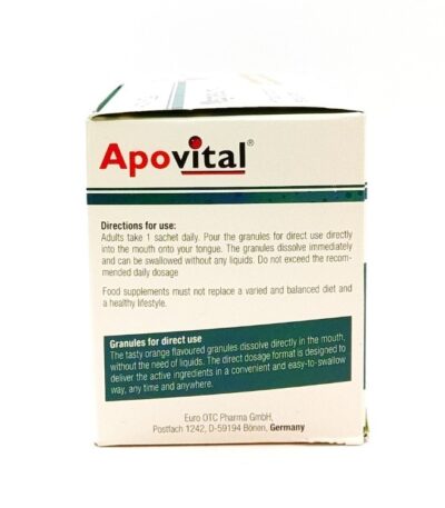 ساشه منیزیم 400 آپوویتال 30 عدد