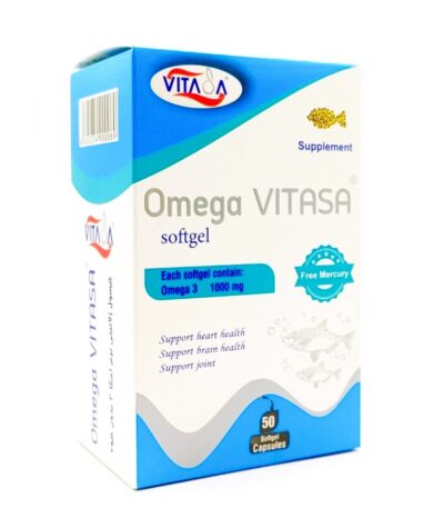 سافت ژل امگا3 1000 میلی گرم ویتاسا 50 عدد