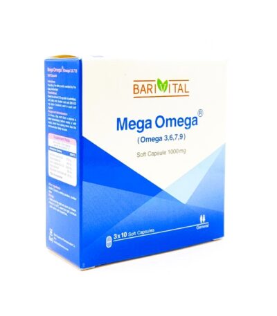 سافت ژل مگا امگا 1000 میلی گرم 9 7 6 3 باریویتال