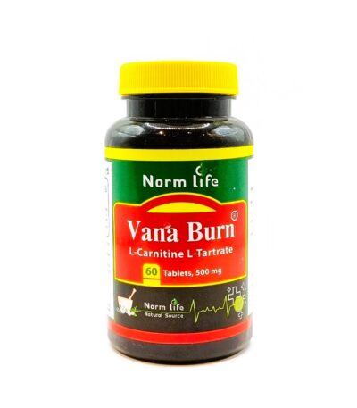 قرص ال کارنیتین وانا برن 1000 میلی گرم نورم لایف 60 عدد