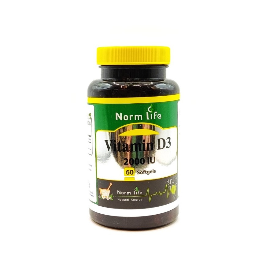 IMG_20260215_144228 سافت ژل ویتامین D3 2000 واحد نورم لایف 60 عدد