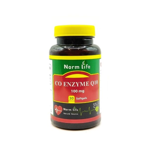 سافت ژل کو آنزیم کیوتن 100 میلی گرم نورم لایف 30 عدد