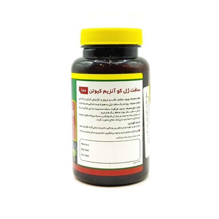 سافت ژل کو آنزیم کیوتن 100 میلی گرم نورم لایف 30 عدد
