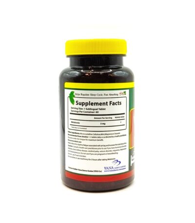 قرص زیر زبانی واناتونین ملاتونین 3 میلی گرم نورم لایف