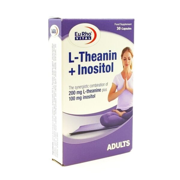 کپسول ال تئانین پلاس اینوزیتول یوروویتال