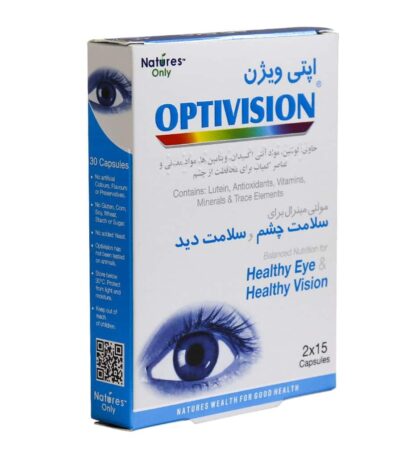 کپسول اپتی ویژن نیچرز اونلی 30 عدد