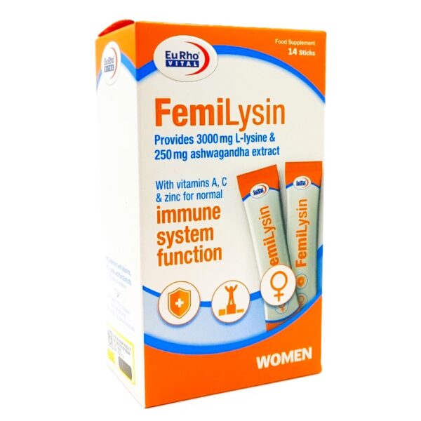 ساشه فمی لایزین یوروویتال 14 عدد | Femilysin