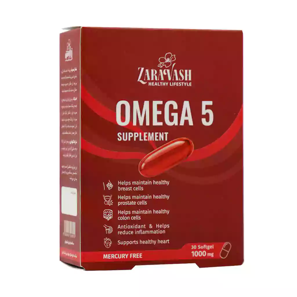 سافت ژل امگا 5 زراوش 30 عدد - تصویر اصلی سافت ژل امگا 5 زراوش 30 عدد - تصویر 1