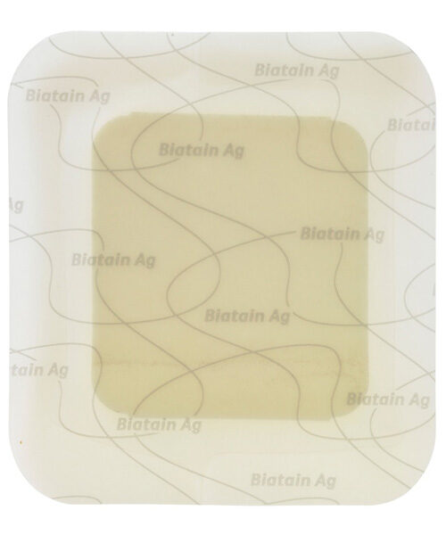 پانسمان فوم چسبدار بیاتین کلوپلاست 15 * 15 biatain alginate