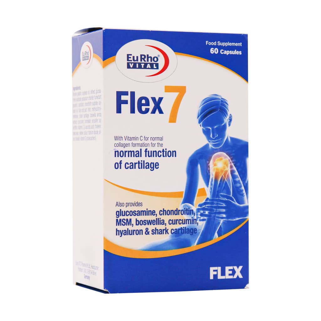 Eurhovital-Flex-7-Capsules کپسول فلکس 7 یوروویتال 60 عدد - تصویر 1