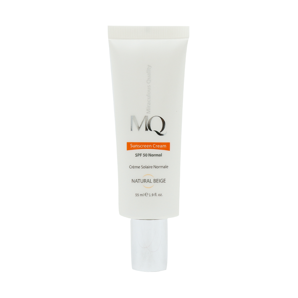 MQ-SPF50-Sunscreen-Cream-For-Normal-Skin-55-ml کرم ضد آفتاب پوست نرمال SPF50 ام کیو 55 میلی لیتر - تصویر 1