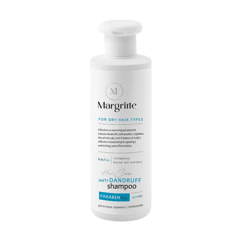 Margritte-Anti-Dandruff-Dry-Hair-Shampoo-ml.jpg شامپو ضد شوره موی خشک مارگریت - تصویر 1