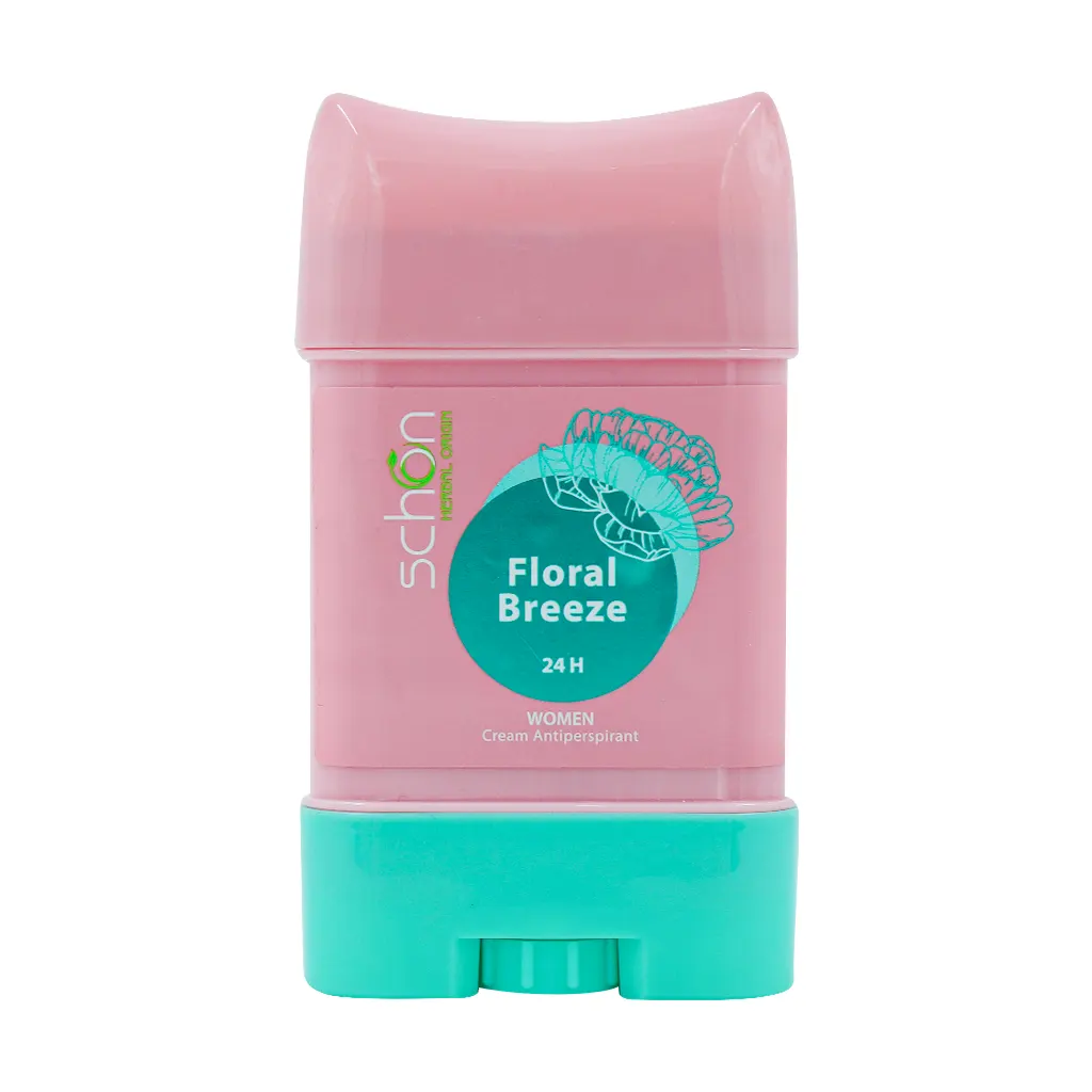 Schon-Floral-Breeze-Women-Cream-Deodorant-75 کرم ضد تعریق زنانه فلورال بریز شون 75 میلی لیتر - تصویر 1