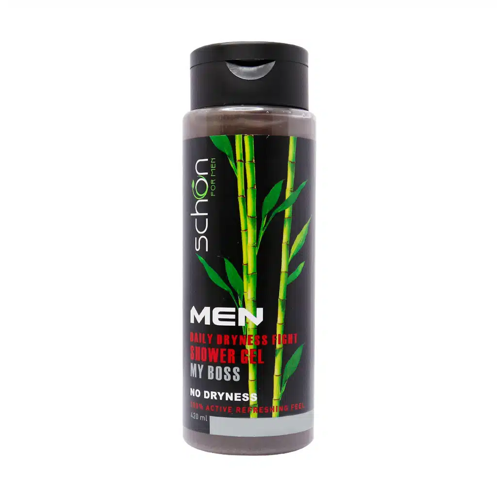 Schon-My-Boss-Body-Shampoo-For-Men.jpg شامپو بدن مردانه مای باس شون 420 میلی لیتر - تصویر 1