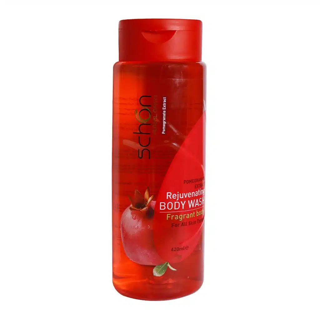 Schon-Pomegranate-Body-Wash-For-All-Skins-420-ml.jpg شامپو بدن انار شون 420 میلی لیتر - تصویر 1