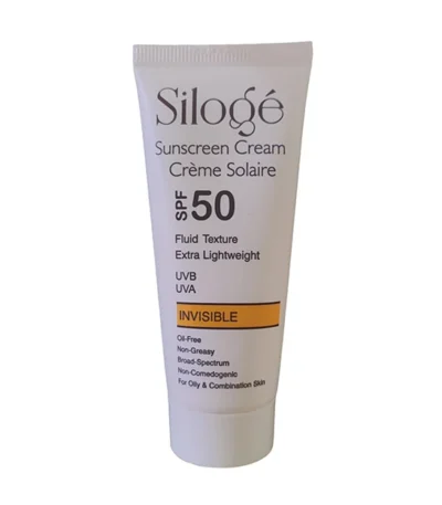 کرم ضدآفتاب بی‌رنگ سیلوژه(SPF50)